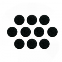 25mm Round Plastic Bases (x 10)
