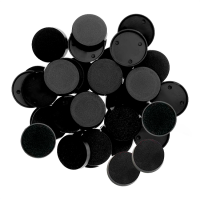32mm Round Plastic Bases (x 100)