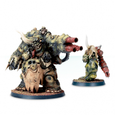 Nurgle Daemon Prince and Herald