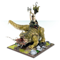 Tamurkhan on Toad Dragon ( Tamurkhan the Maggot Lord )