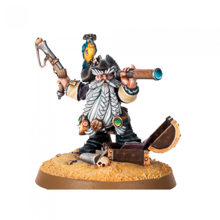 White Dwarf Pirate Long John Grombrindal