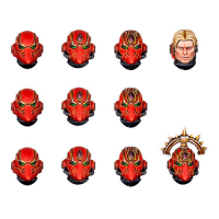Blood Angels MKVI Heads