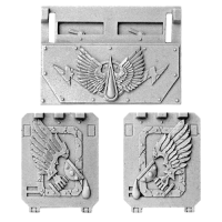 Blood Angels Rhino Doors and Front Plate