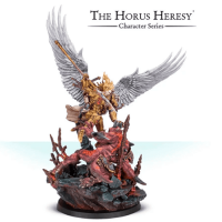Sanguinius, Primarch of the Blood Angels, with Diorama Base