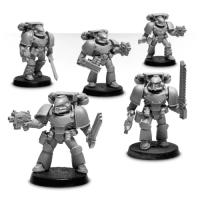 MKIV Space Marine Assault Squad