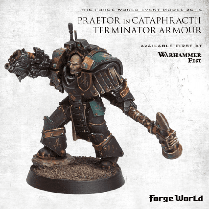 Praetor in Cataphractii Terminator Armour