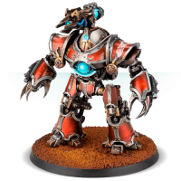 Castellax-Achea Battle-automata with Æther-flame Cannon