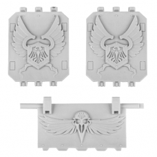 Raven Guard Chapter Land Raider Doors Set 2