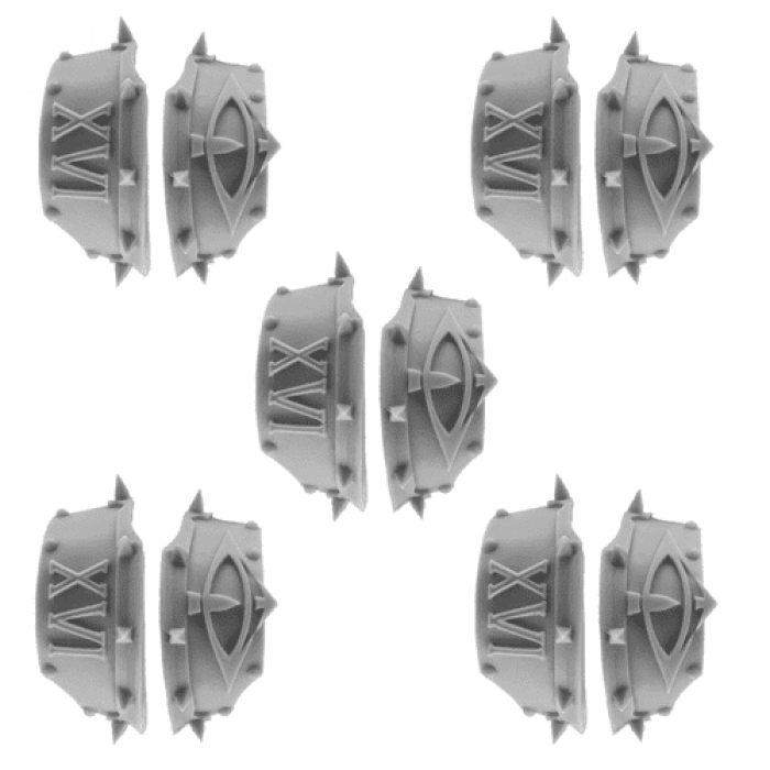 Cataphractii Terminator Shoulder Pads - Sons of Horus