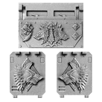 Space Wolves Rhino Doors and Front Plate