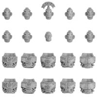 Ultramarines MKIV Praetorian Heads & Torsos