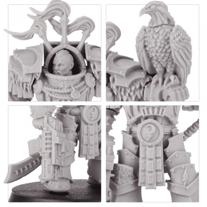 White Scars Legion Praetor in Cataphractii Terminator Armour