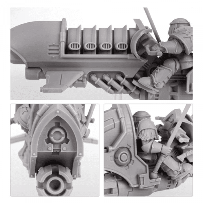 White Scars Legion Golden Keshig Jetbike