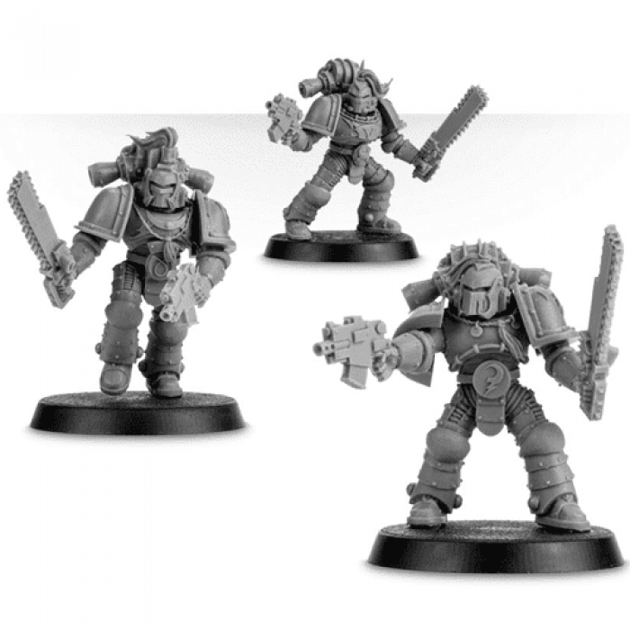 White Scars Mk II Heads Upgrade Set