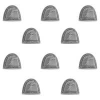 White Scars Mk II Shoulder Pads