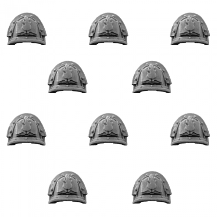Word Bearers Legion MKIII Shoulder Pads