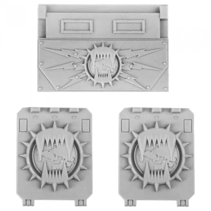 World Eaters Legion Rhino Doors and Front Plate