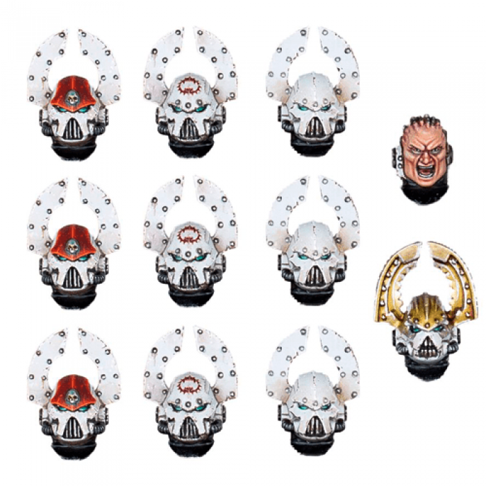 World Eaters MKVI Heads