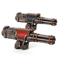 Adeptus Titanicus Warlord Battle Titan Paired Gatling Blasters