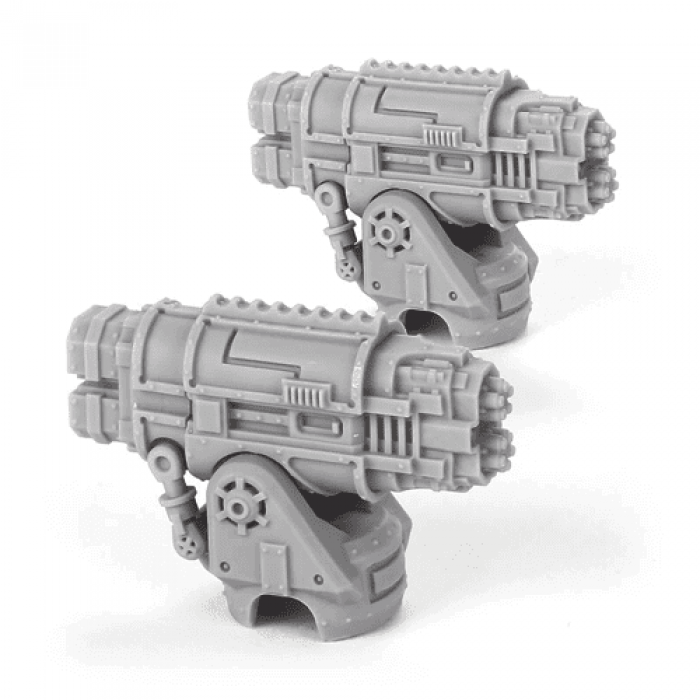 Adeptus Titanicus Warlord Battle Titan Paired Vulcan Mega-bolters