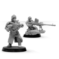 Death Korps of Krieg Grenadier Heavy Stubber and Meltagun