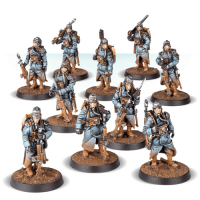 Death Korps of Krieg Infantry Squad At Ease