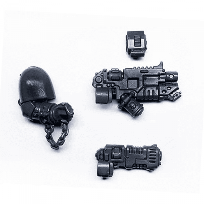 Bits Marshal Plasma Pistol and Auto Flamer Set