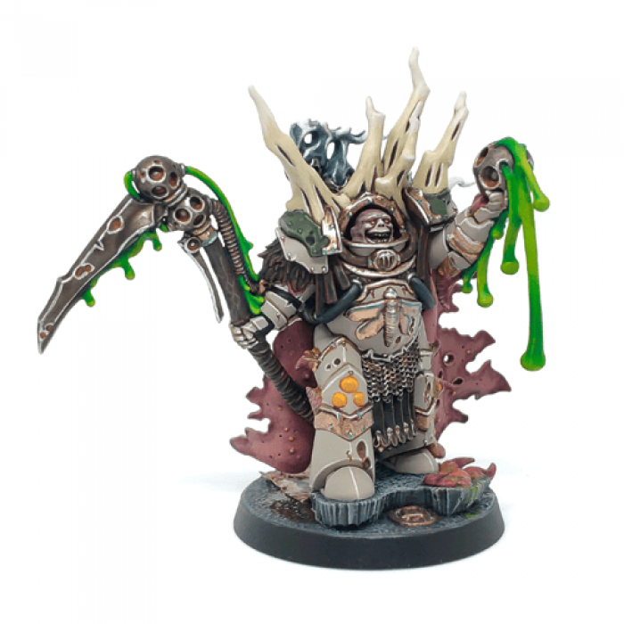 Death Guard Chaos Lord in Terminator Armour