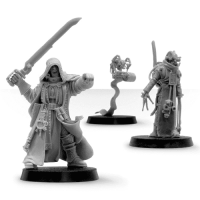 Inquisitor Solomon Lok and Retinue