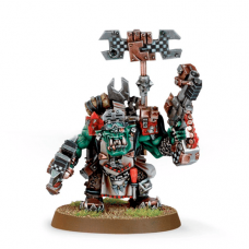 Ork Big Mek with Bosspole