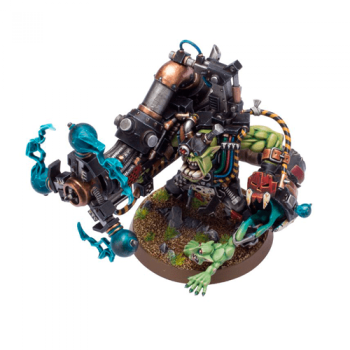 Ork Big Mek with Shokk Attack Gun