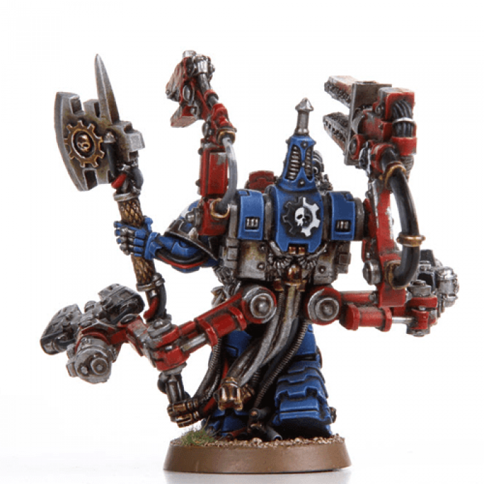 Techmarine with Servitors