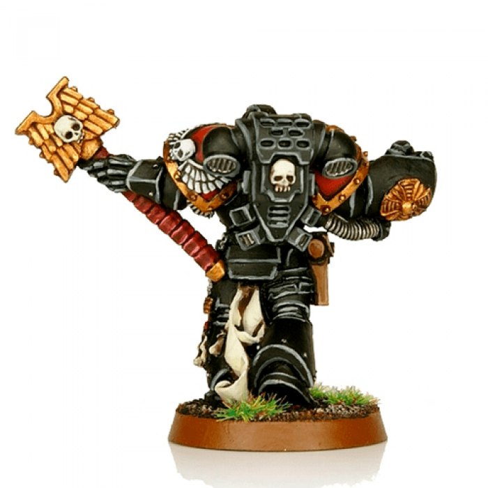 Space Marine Chaplain with Crozius & Power Fist