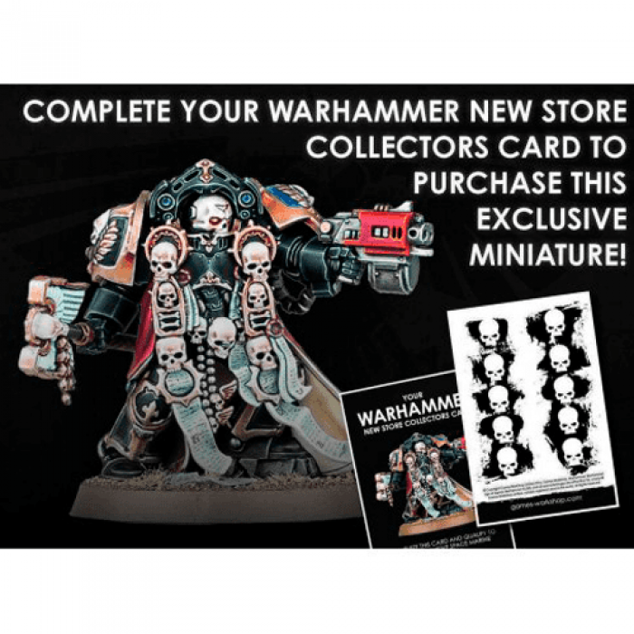 Space Marine Terminator Chaplain Collectors Edition