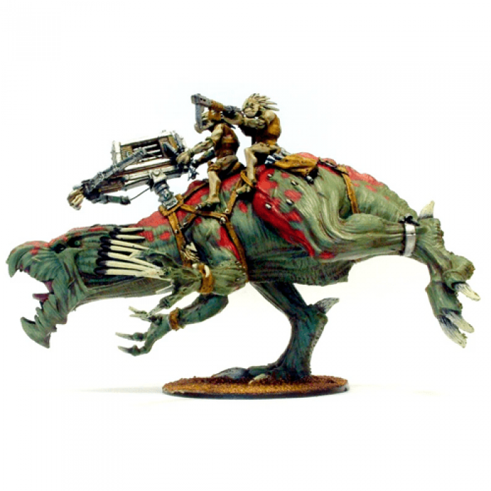 Kroot Great Knarloc with Bolt Thrower