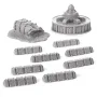 Adeptus Titanicus Turbine, Crate and Barricades