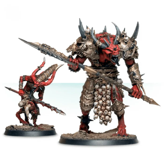 Khorne Daemon Prince and Herald