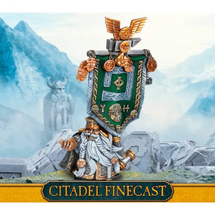 Thane with Army Battle Standard