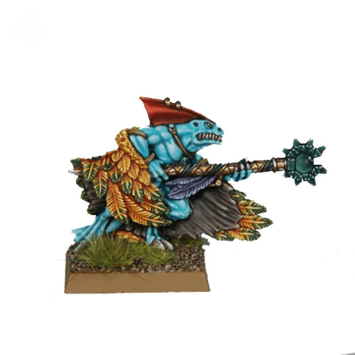 Skink Priest with Feathered Cloak