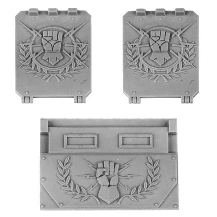Imperial Fists Rhino Doors and Front Plate