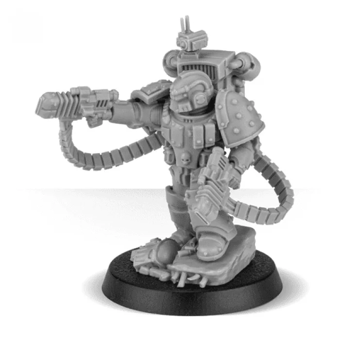 Legion Moritat with Volkite Serpenta