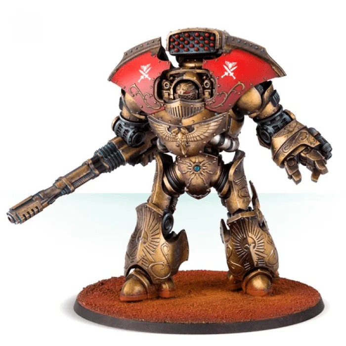 Legio Custodes Telemon Heavy Dreadnought With Iliastus Accelerator Culverin