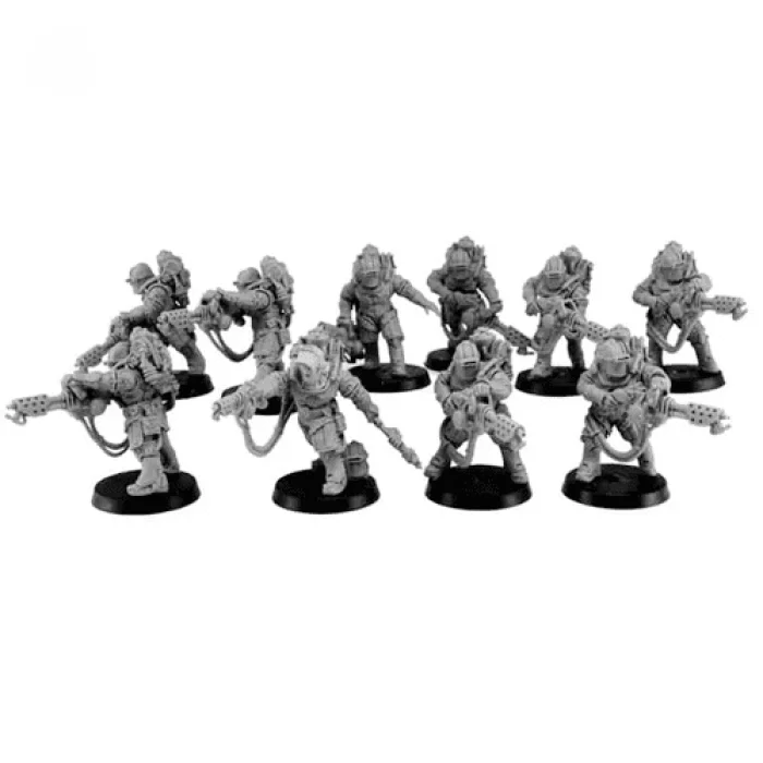 Solar Auxilia Flamer Section