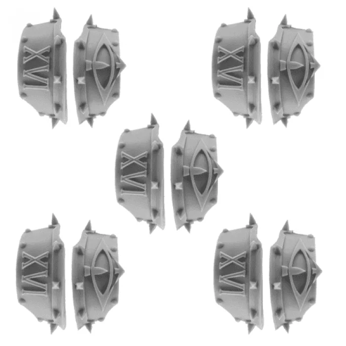 Cataphractii Terminator Shoulder Pads - Sons of Horus