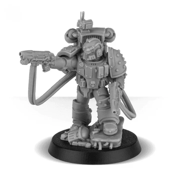 Legion Moritat with Plasma Pistols