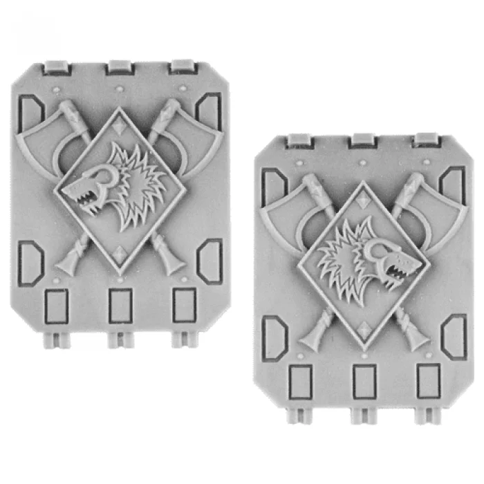 Space Wolves Chapter Repulsor Doors Set 1