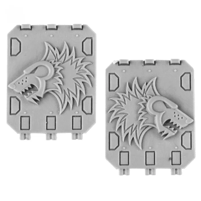 Space Wolves Chapter Repulsor Doors Set 2