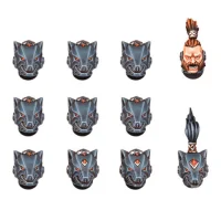 Space Wolves MKVI Heads