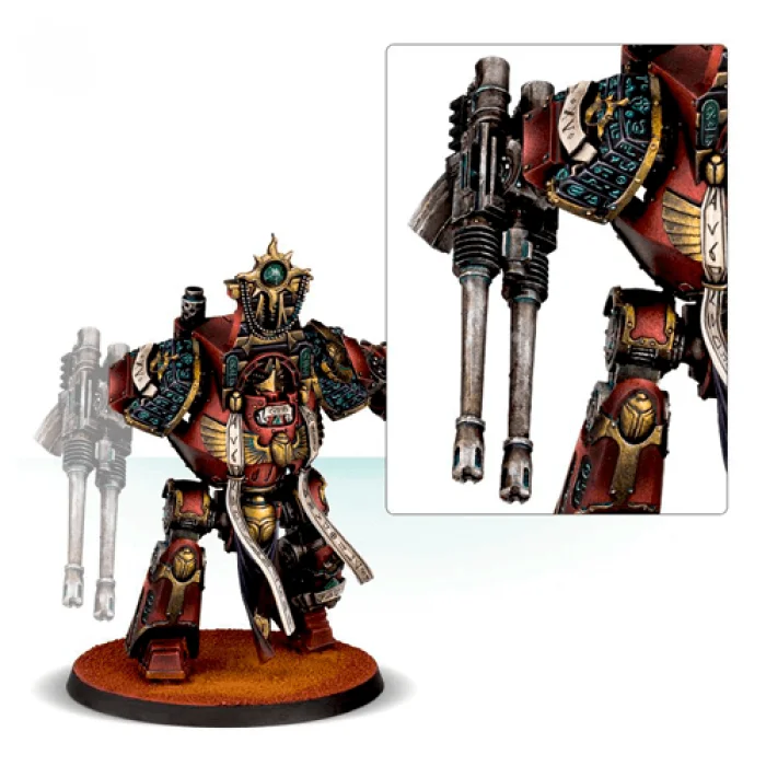 Thousand Sons Legion Osiron Pattern Contemptor Dreadnought with Autocannon