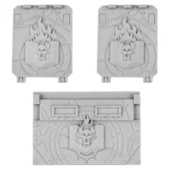 Word Bearers Rhino Doors and Front Plate
